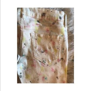 Bullhead Splattered Skinny Jean NWOT
